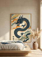 Japanese Dragon Printable Wall Art