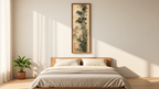 Bamboo Ink Wash Painting Printable Wall Art
