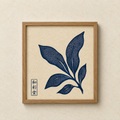 Indigo Botanical Printable Wall Art