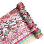 Japanese Floral Decorative Washi Tape 12 Rolls Gift Set