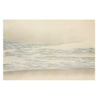 Kamisaka Sekka Ukiyo-e Zen Style Canvas Print Ocean waves