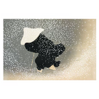 Kamisaka Sekka Ukiyo-e Zen Style Canvas Print Snow