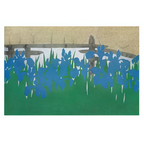 Kamisaka Sekka Ukiyo-e Zen Style Canvas Print Yatsubashi
