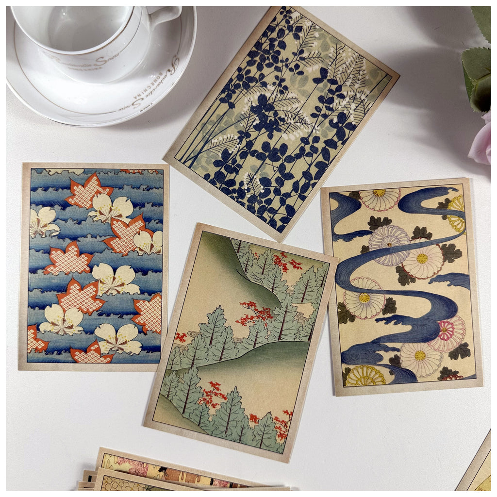 Korin Furuya Shin-bijutsukai Postcards Set