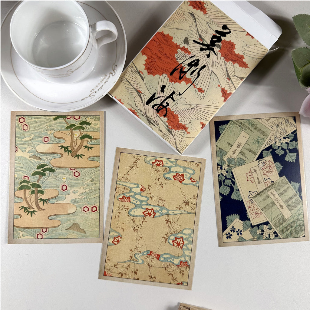 Korin Furuya Shin-bijutsukai Postcards Set