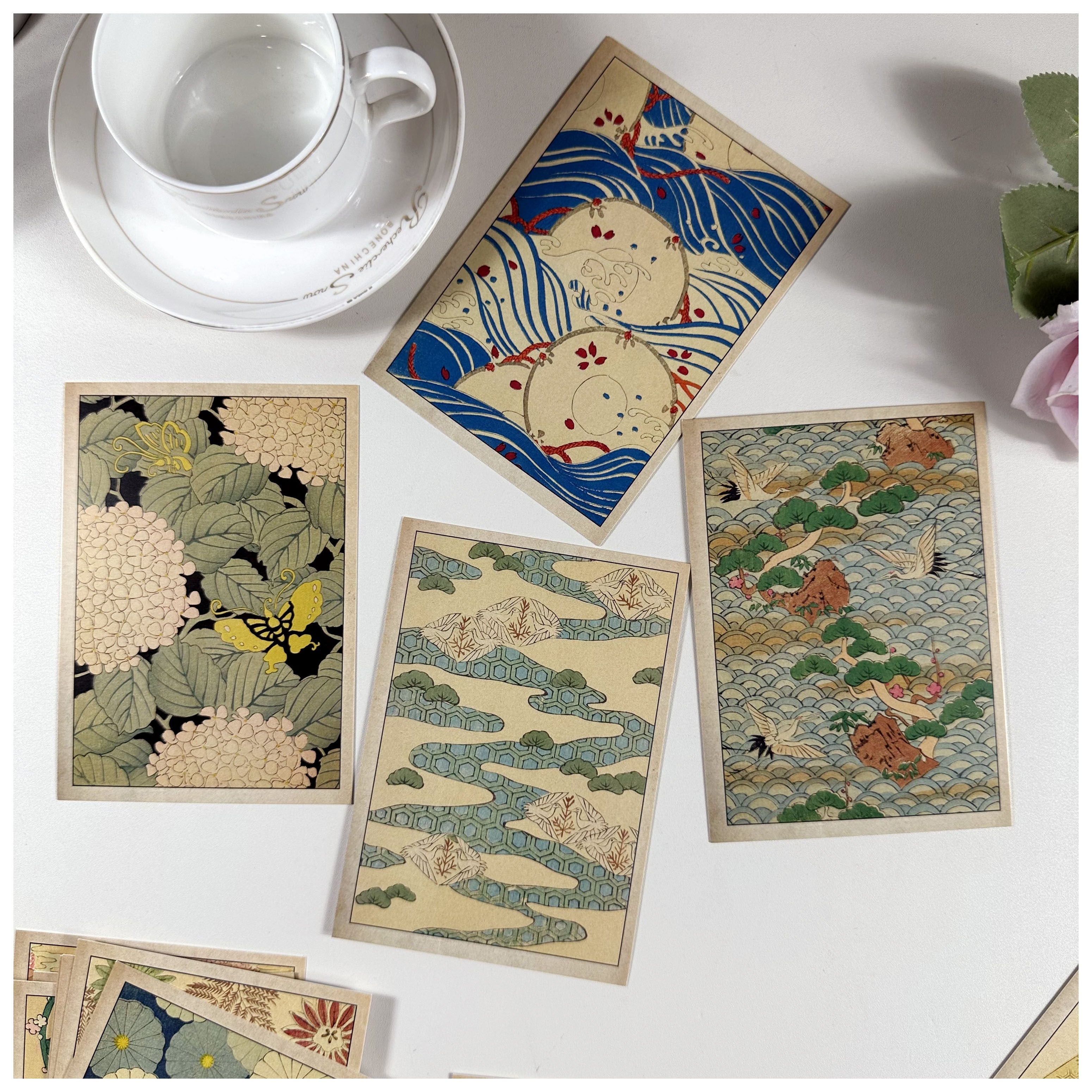 Korin Furuya Shin-bijutsukai Postcards Set
