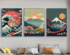 Mount Fuji Blossom Unframed Canvas Print
