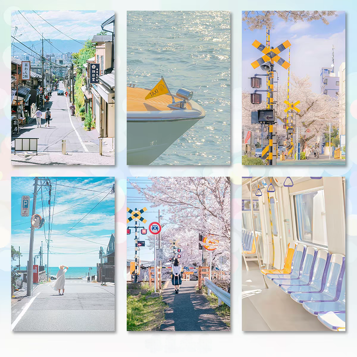 Spring Japan & Sakura Postcards 