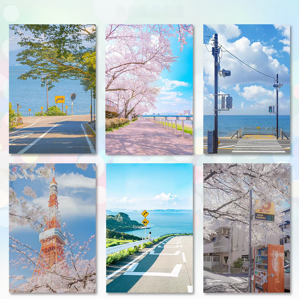 Spring Japan & Sakura Postcards 