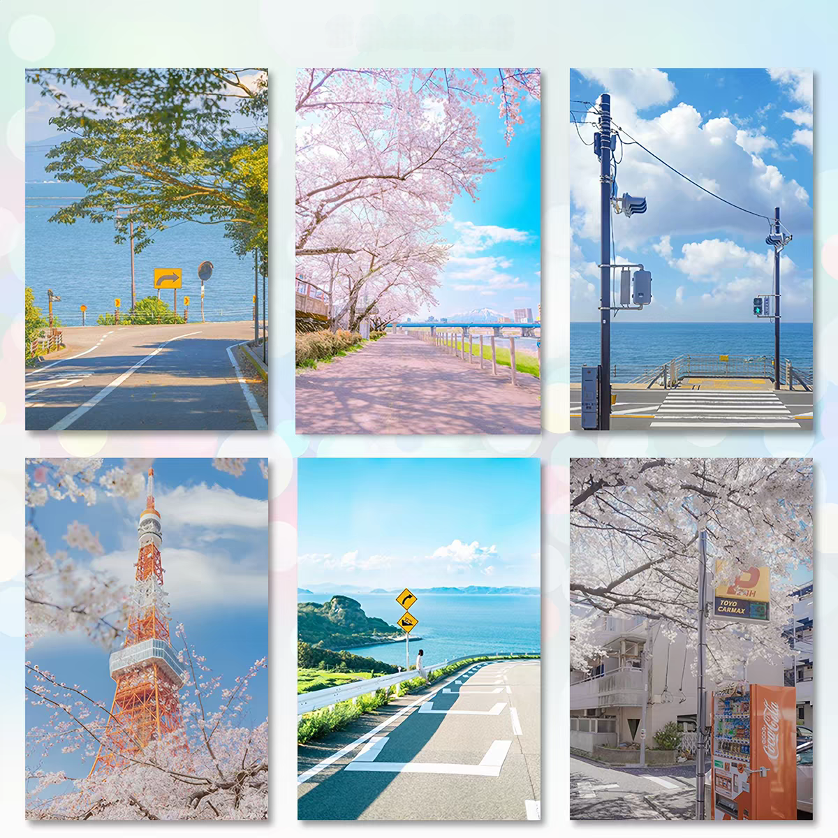 Spring Japan & Sakura Postcards 