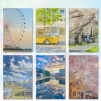 Spring Japan & Sakura Postcards 6 Pieces